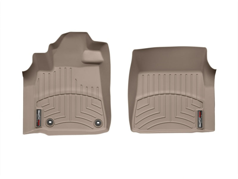 WeatherTech 12+ Toyota Tundra Front FloorLiner - Tan