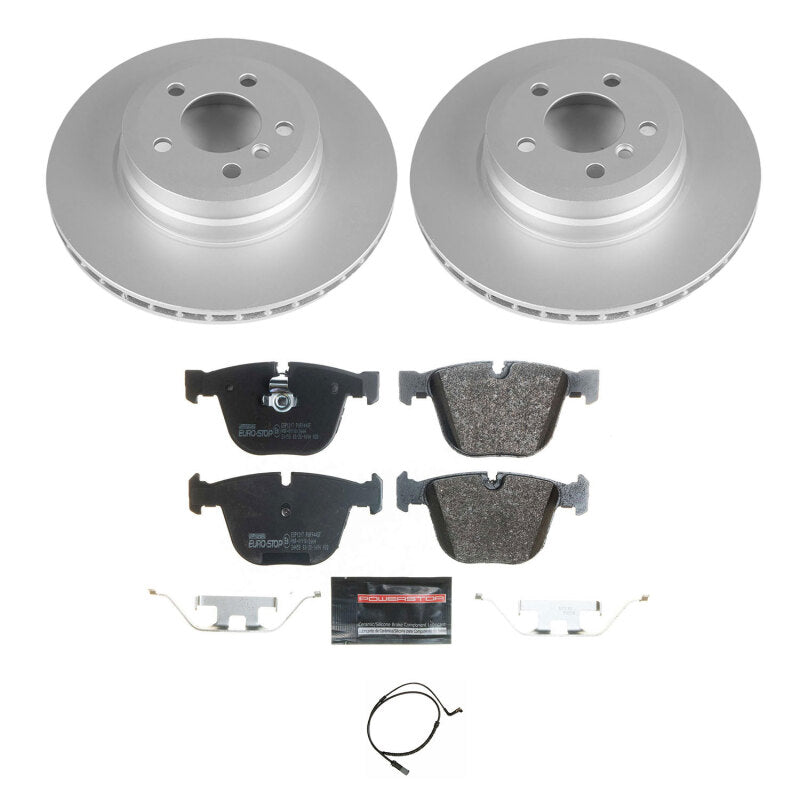 Power Stop 07-15 BMW X5 Rear Euro-Stop Brake Kit