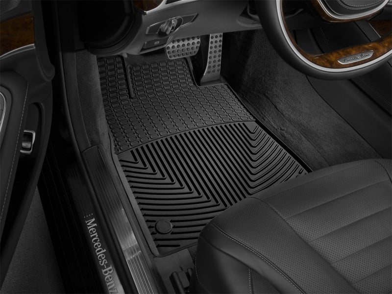 WeatherTech 2014+ Mercedes-Benz S-Class Front Rubber Mats - Black