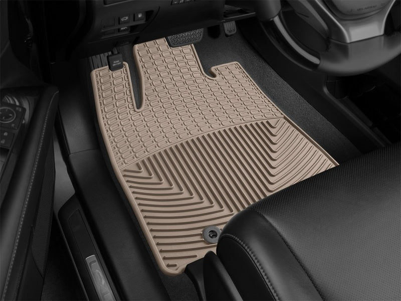 WeatherTech 13+ Lexus RX Front Rubber Mats - Tan