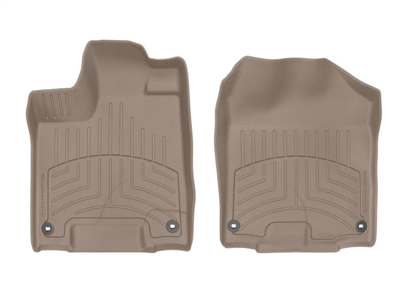 WeatherTech 2016+ Honda Pilot Front FloorLiner HP - Tan