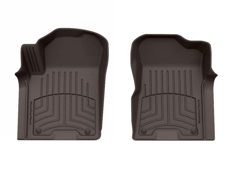 WeatherTech 19-24 Nissan Armada Front FloorLiner HP - Cocoa