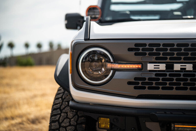 DV8 Offroad 2021-2025 Ford Bronco Black Headlights