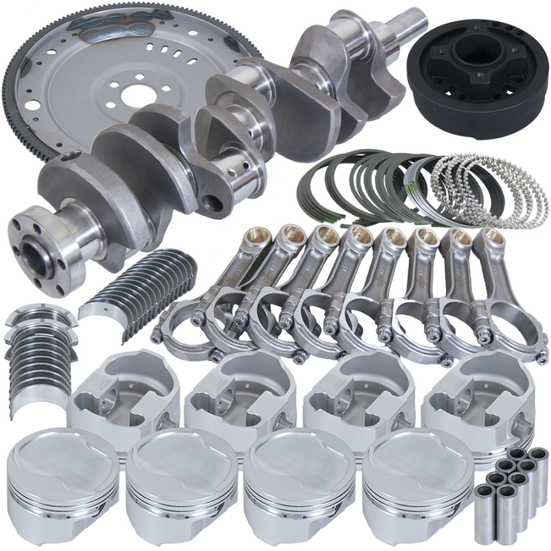 Eagle Ford 302 3.000in Crank 5.090in I-Beam Rods 4.030in Pistons 157 Tooth FW Balanced Assembly