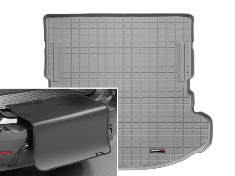 WeatherTech 07-15 Mazda CX-9 Cargo Liners w/ Bumper Protector - Grey