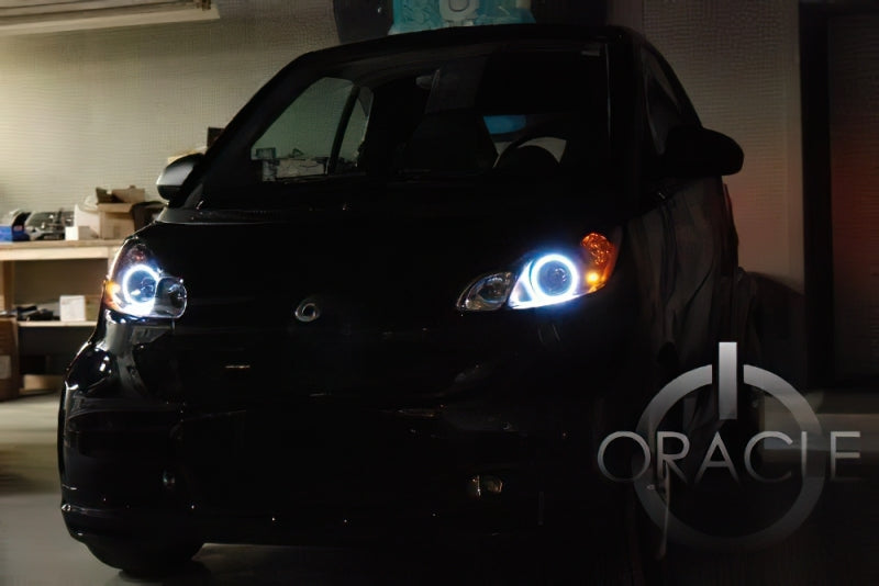 Oracle 08-13 Smart ForTwo LED Headlight Halo Kit - Blue