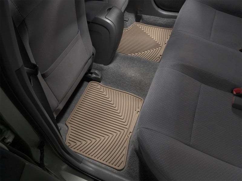WeatherTech 04-09 Toyota Prius Rear Rubber Mats - Tan