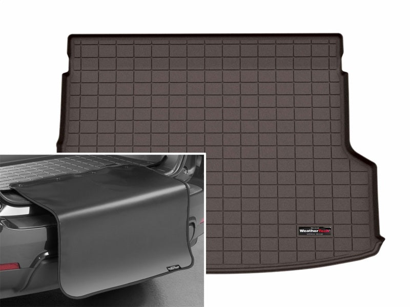 WeatherTech 25-26 Subaru Forester Hybrid Behind 3rd Row Cargo Liner w/Bumper Protector - Cocoa