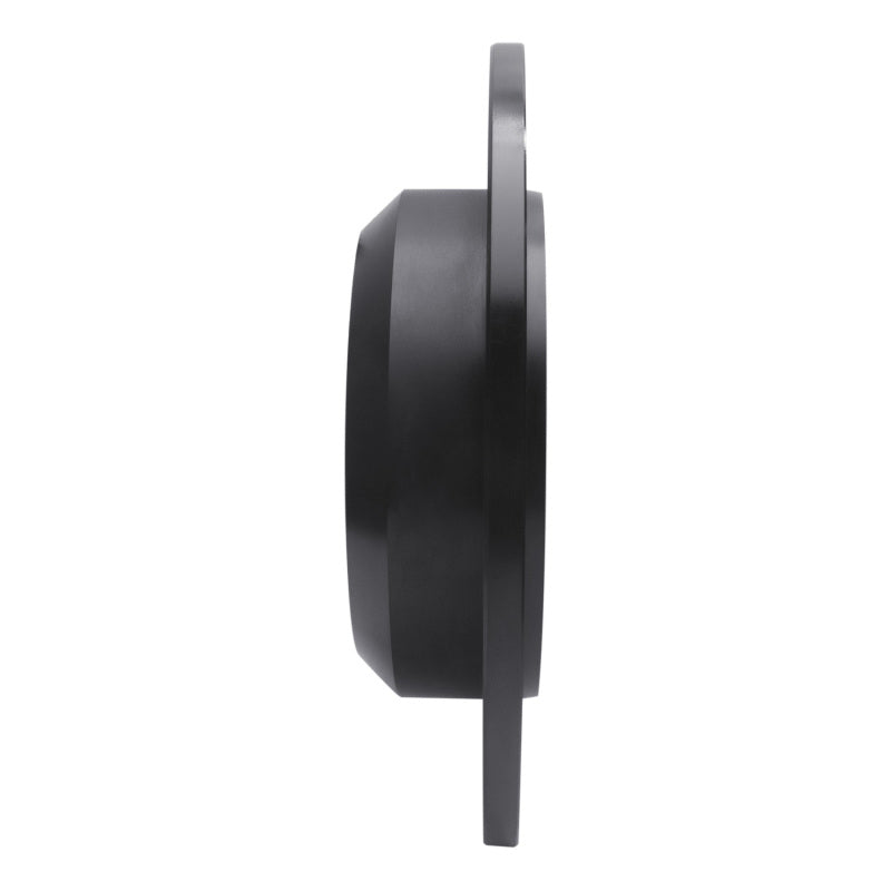 R1 18-25 Jeep Wrangler Rear Right Drilled & Slotted Black Brake Rotor