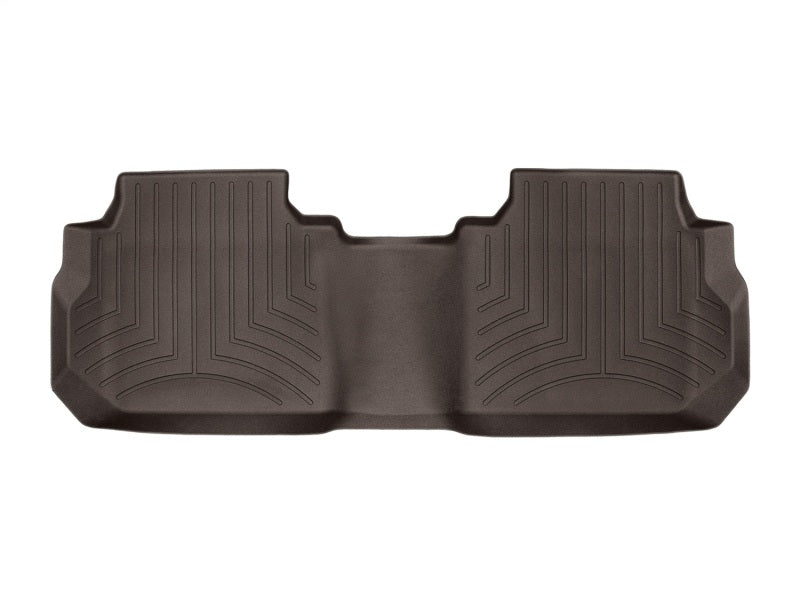 WeatherTech 2017+ Cadillac XT5 Rear FloorLiner - Cocoa