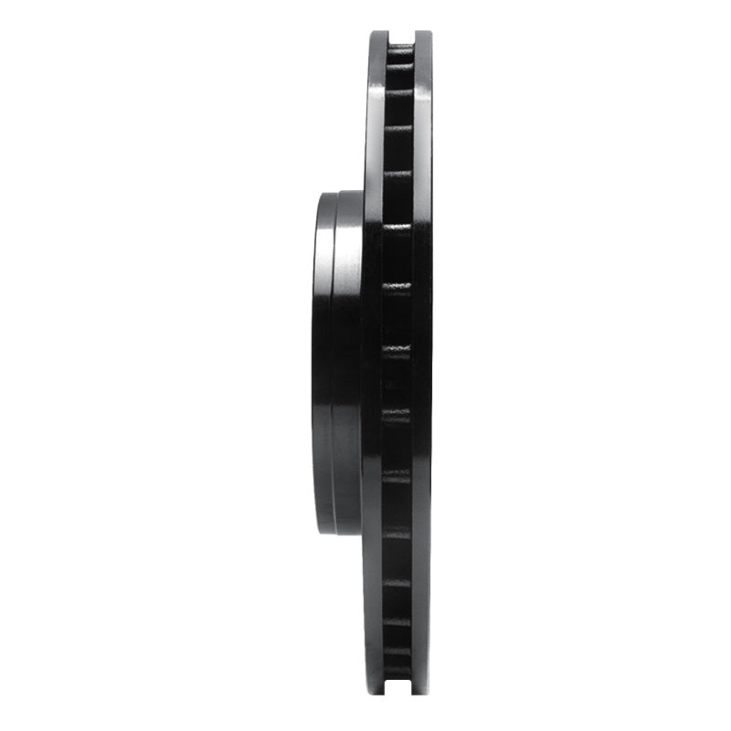 R1 02-09 Buick Rainier Front Right Drilled & Slotted Black Brake Rotor