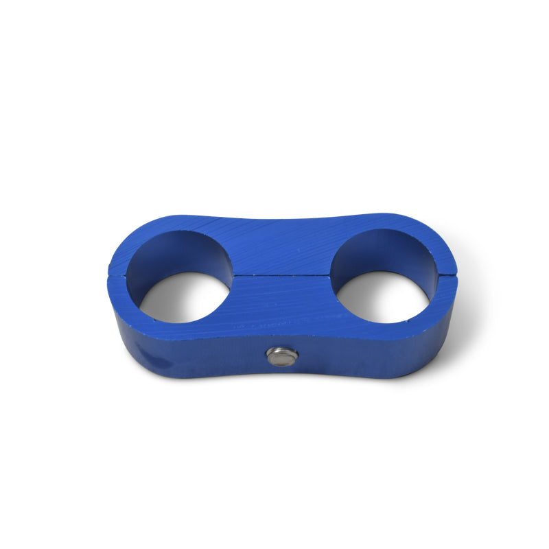 Russell Hose Separator For -10 Braided Hose Blue Anodize (2 Pack)
