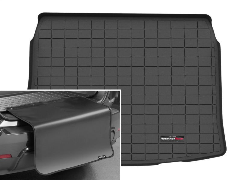 WeatherTech 06-13 Audi A3 5 Door Hatchback Cargo Liner w/ Bumper Protector - Black
