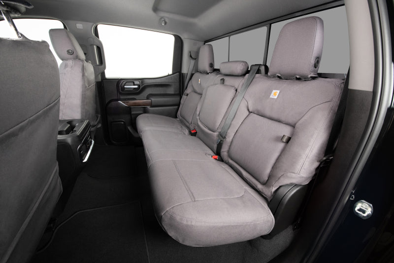 Covercraft 23-24 Ford Super Carhartt PrecisionFit Custom Front Row Seat Covers - Gravel