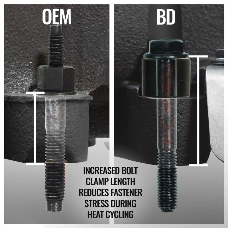 BD Diesel 09-26 RAM/Dodge/Jeep 5.7L Hemi Manifold Bolt & Spacer Kit