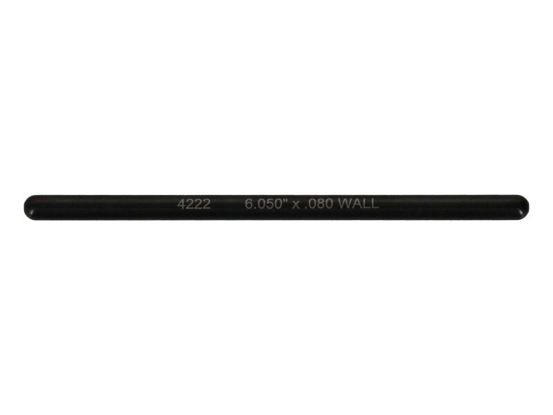 Manley Push Rod - 5/16 Dia - 8.250in L - 0.080 Wall - 4130 Chrome Moly - Swedged End - Single