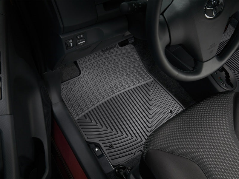 WeatherTech 03-13 Mazda 6 Hatch Front Rubber Mats - Black