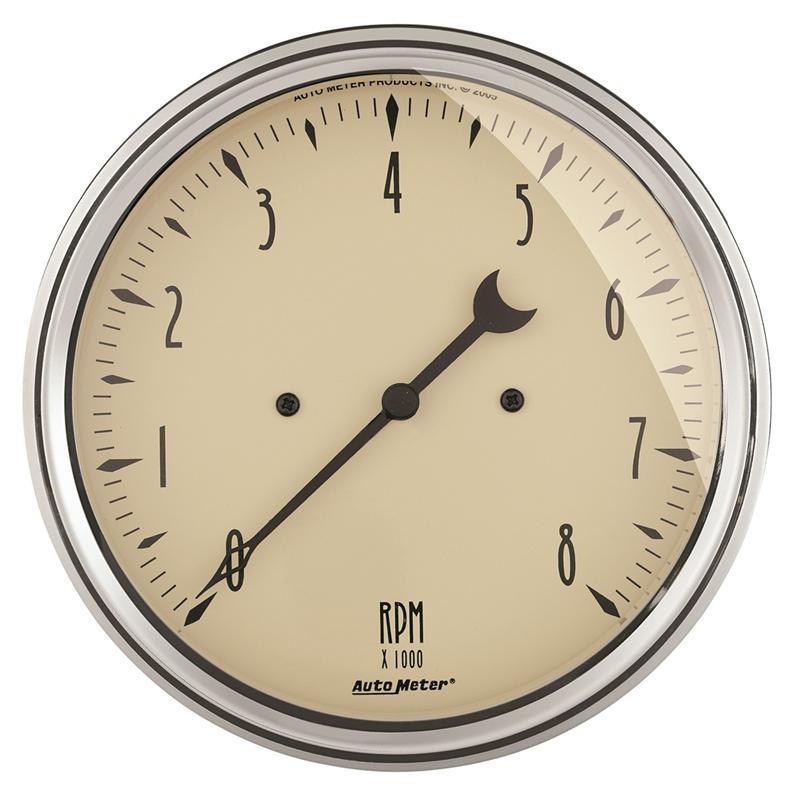 Autometer 3-1/8in 0-190km/h Antique Beige Elec. Programmable Speedometer