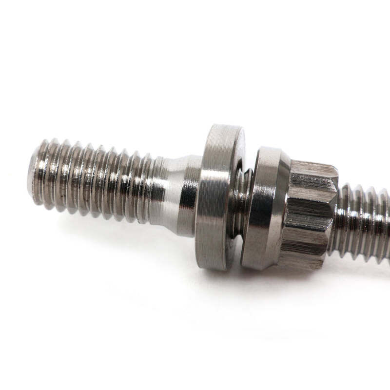 BLOX Racing SUS303 Stainless Steel Manifold Stud Kit M8 x 1.25mm 65mm in Length - 7-piece