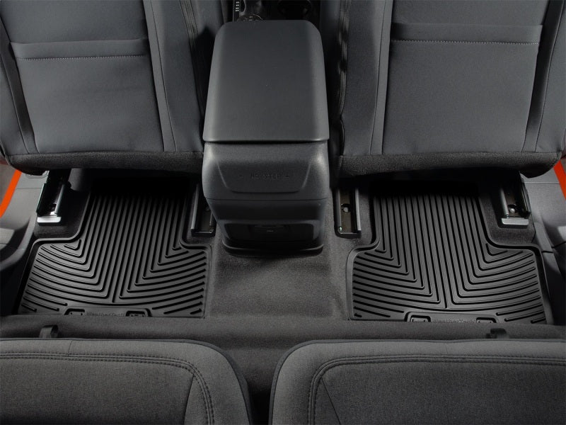 WeatherTech 21-22 Ford Bronco 2dr. Rear Rubber Mats - Black