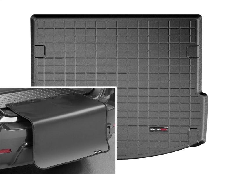 WeatherTech 2015+ Land Rover Discovery Sport Cargo Liner w/ Bumper Protector - Black