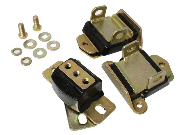 Energy Suspension 88-94 GM Blazer 4WD K Series Red Motor and Transmission Mounts; Zinc Finish