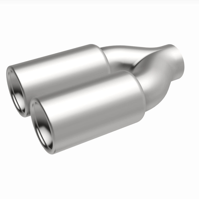 MagnaFlow Tip 1-Pk Dual Rnd Re DW 3x10 2.2