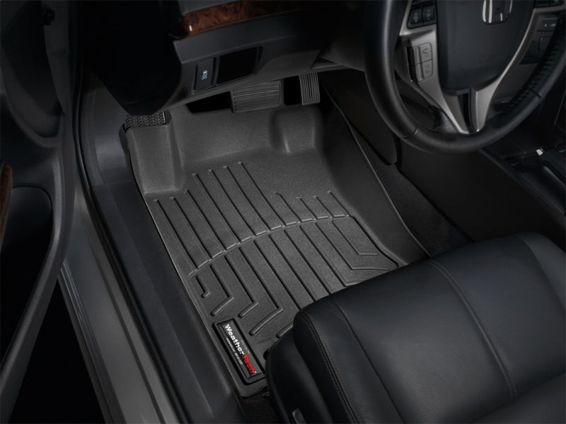 WeatherTech 10+ Honda Crosstour Front FloorLiner - Black