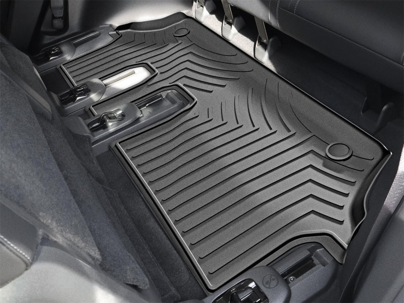 WeatherTech 2025 Infiniti QX80/Nissan Armada 2nd Row Bench Seating Rear FloorLiner - Black