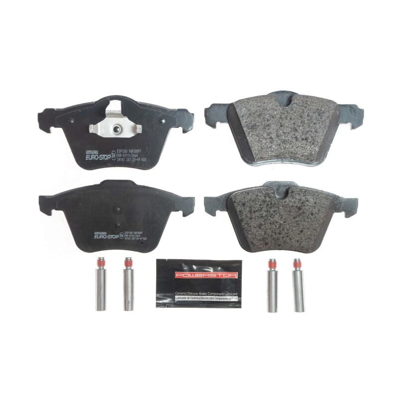 Power Stop 08-16 Volvo XC70 Euro-Stop ECE-R90 Front Brake Pads