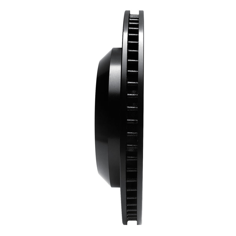 R1 98-02 Chevrolet Camaro Rear Right Drilled & Slotted Black Brake Rotor