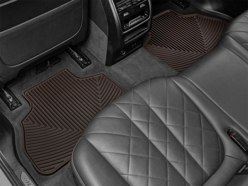 WeatherTech 23-24 BMW X7 M60i / 21-24 BMW Alpina XB7 Rear All-Weather Floor Mats - Cocoa
