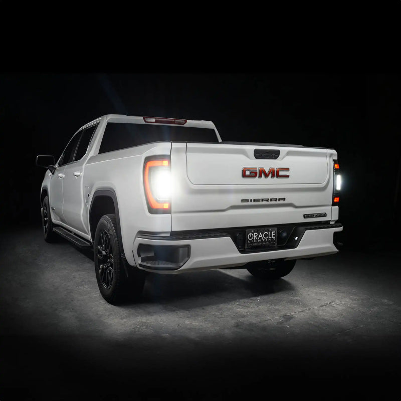 Oracle 19-23 GMC Sierra Flush Style LED Tail Lights - Factory Halogen