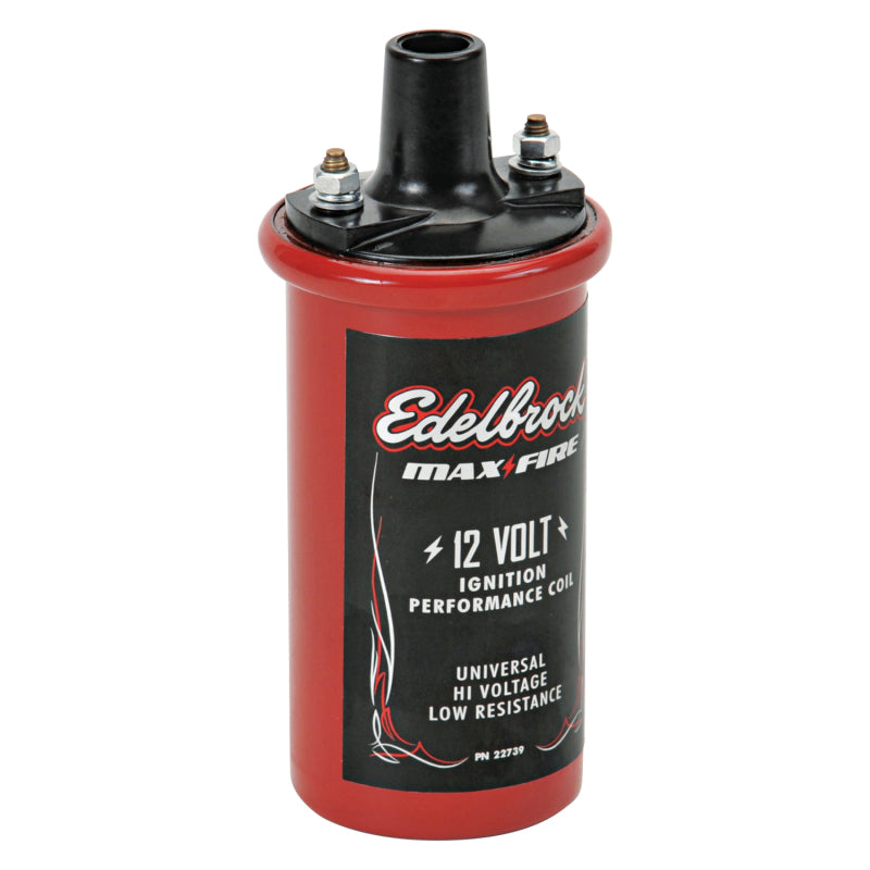 Edelbrock Ignition Coil 12V Canister Style 1.4 Ohm Primary Resistance