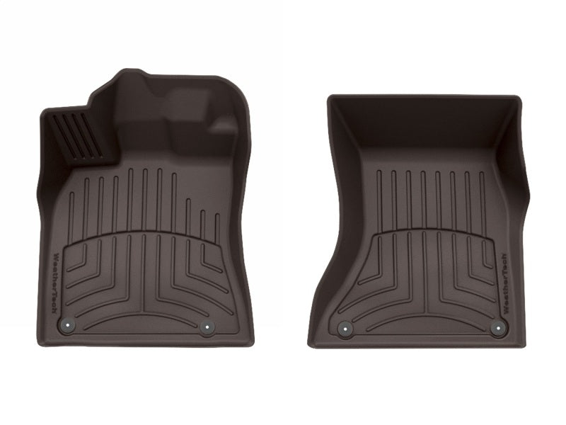 WeatherTech 09-17 Audi Q5/13-17 SQ5 Front FloorLiner HP - Cocoa