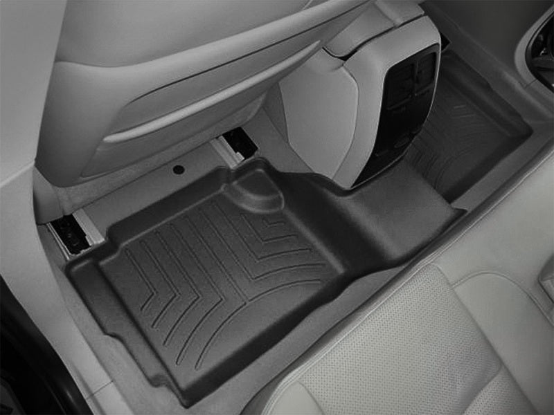 WeatherTech 08-12 Lincoln MKS Rear FloorLiner - Black