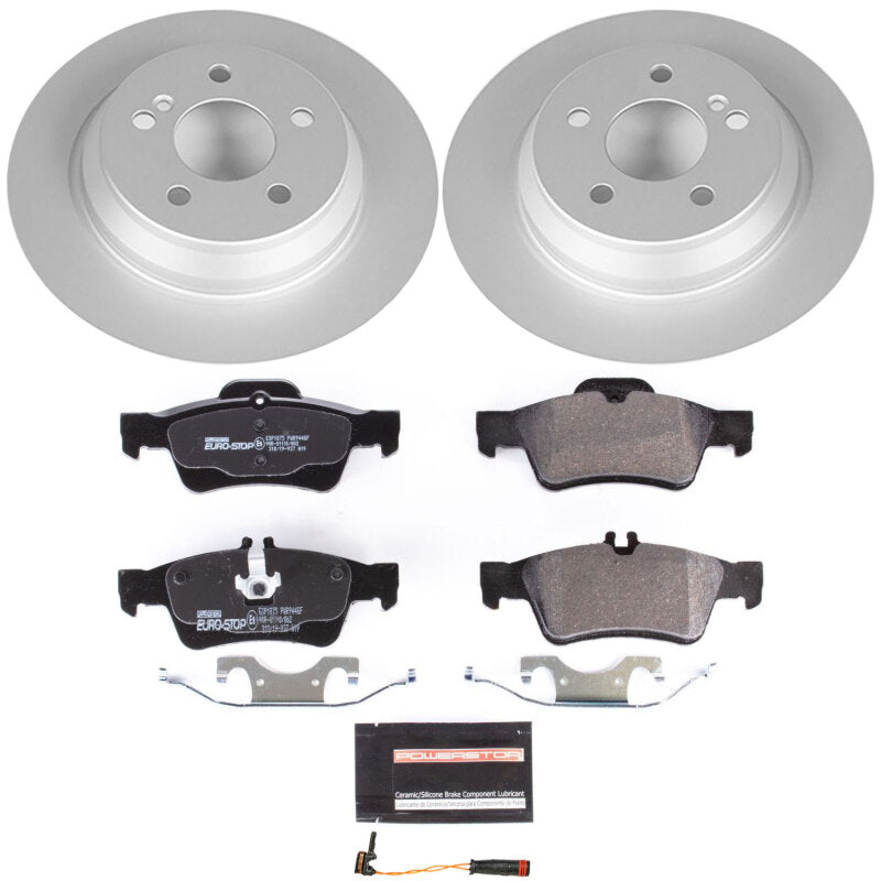 Power Stop 2006 Mercedes-Benz S350 Rear Euro-Stop Brake Kit