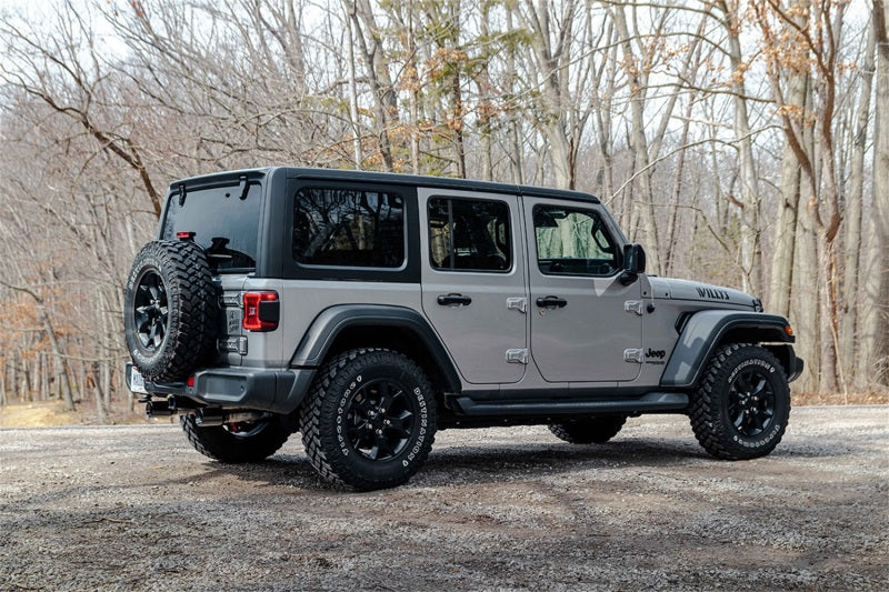 Corsa 2018-2025 Jeep Wrangler JLU 3.6L 2.75in Sport Cat-Back Exhaust w/ 4in Black Tips