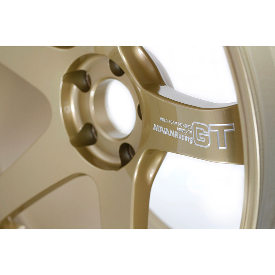 Advan GT Premium Wheel - 18x8.0 / Offset +45 / 5x114.3 (Racing Gold Metallic) - Velocity Factor