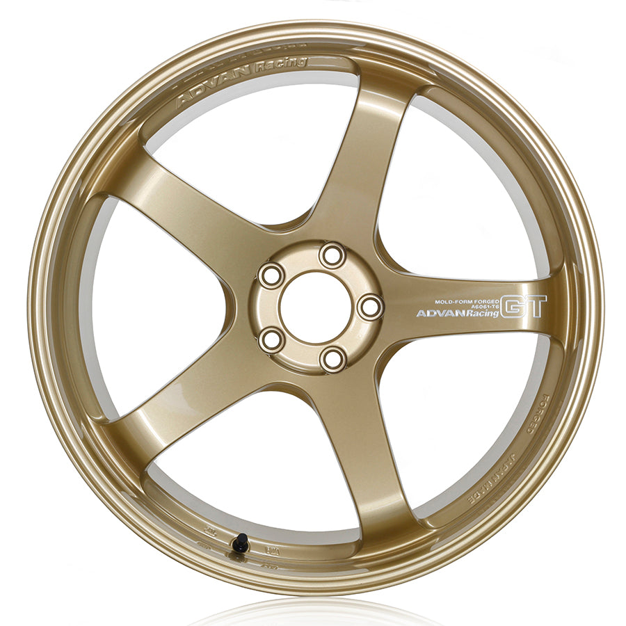 Advan GT Premium Wheel - 18x8.0 / Offset +45 / 5x114.3 (Racing Gold Metallic) - Velocity Factor