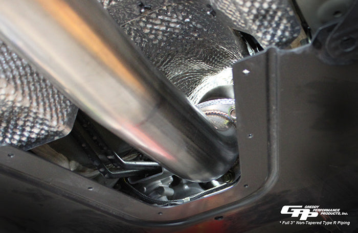 GReddy Full 3" Forward Mid-Pipe for Supreme SP & HG exhaust - Honda Civic Type R FK8 17-21 - Velocity Factor