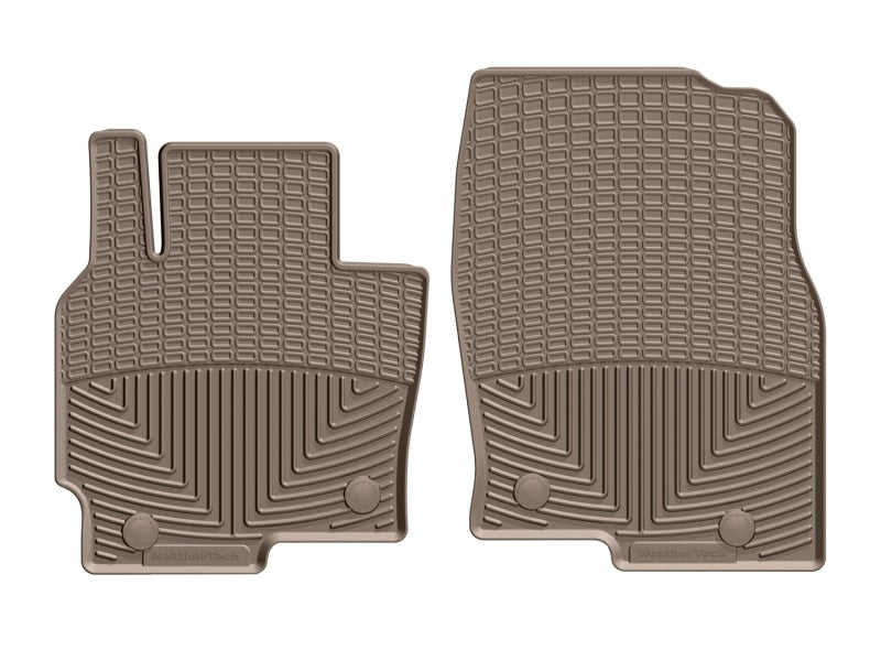 WeatherTech 13-16 Mazda CX-5 Front Rubber Mats - Tan