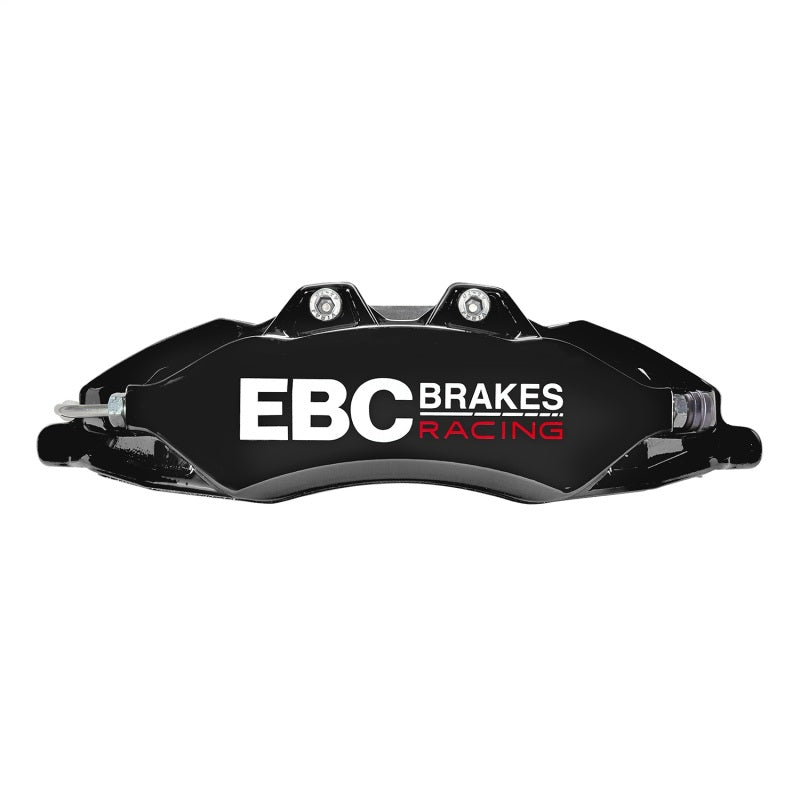 EBC Racing 09-18 Audi A6 2.0T Black Apollo-6 Calipers 380mm Rotors Front Big Brake Kit