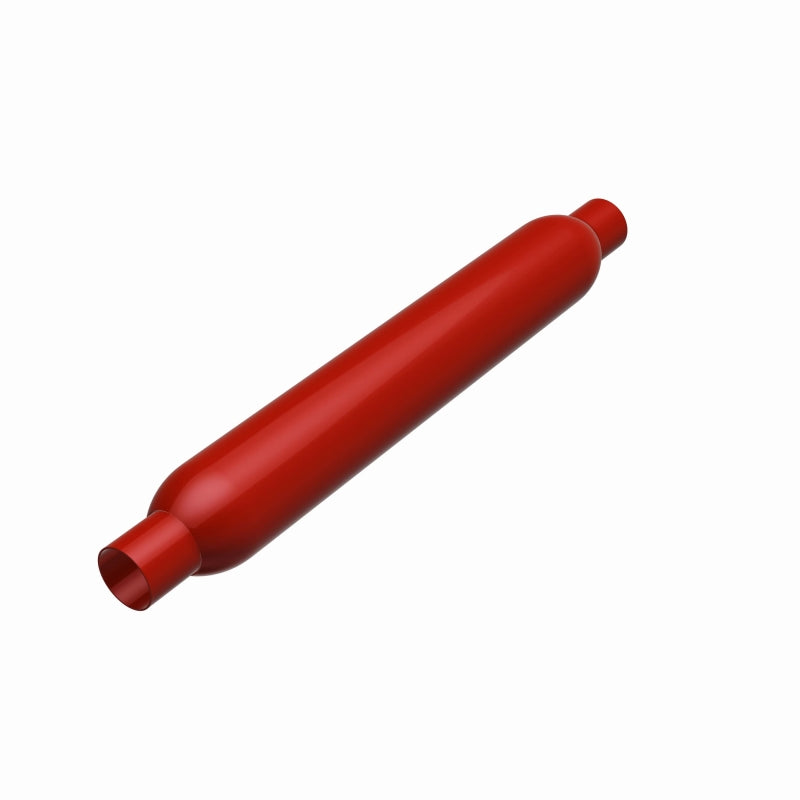 MagnaFlow Muffler Red Pack Series Glasspack 3.5 Dia 12 2.25/2.25 RP