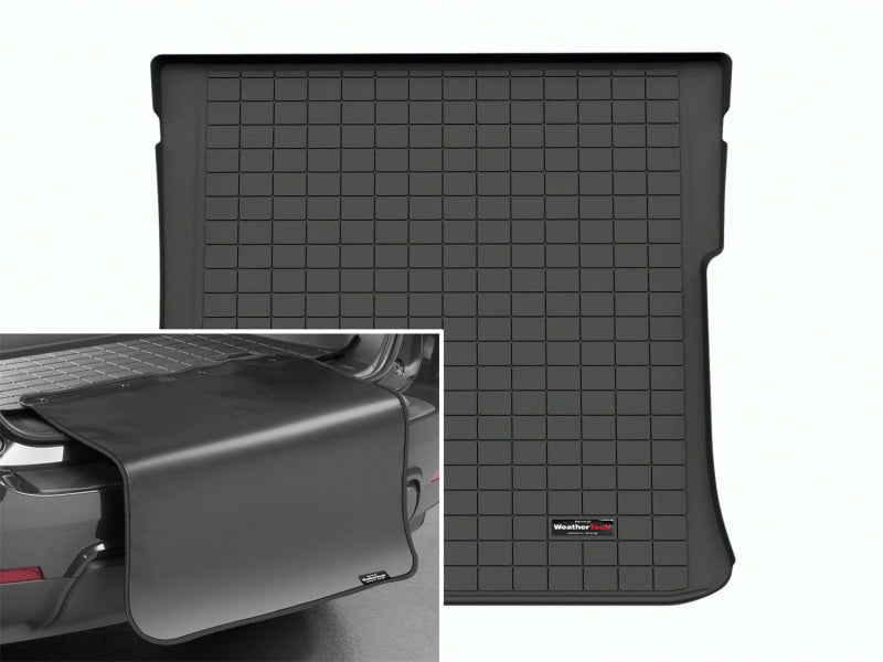 WeatherTech 2023 Mercedes-Benz EQS SUV X296 5-Passenger Cargo Liner w/Bumper Protector  - Black