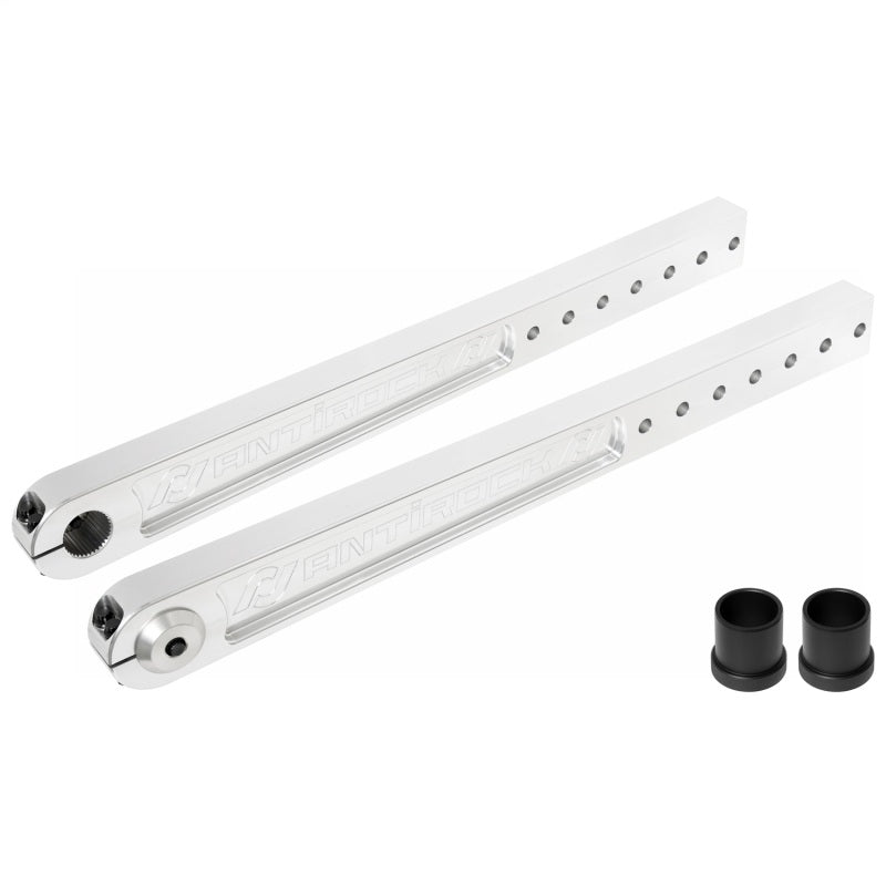 RockJock Billet Aluminum Antirock Pre-Runner Sway Bar Arms (33.67in OAL 35 spline) w/ Hardware