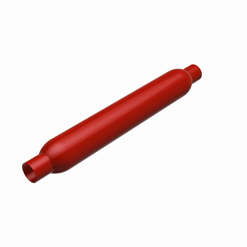 MagnaFlow Muffler Red Pack Series Glasspack 3.5 Dia 12 2.25/2.25 RP