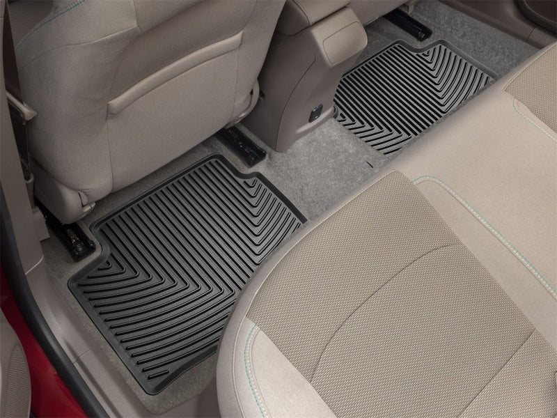 WeatherTech 2017+ Chevrolet Cruze Rear Rubber Mats - Black