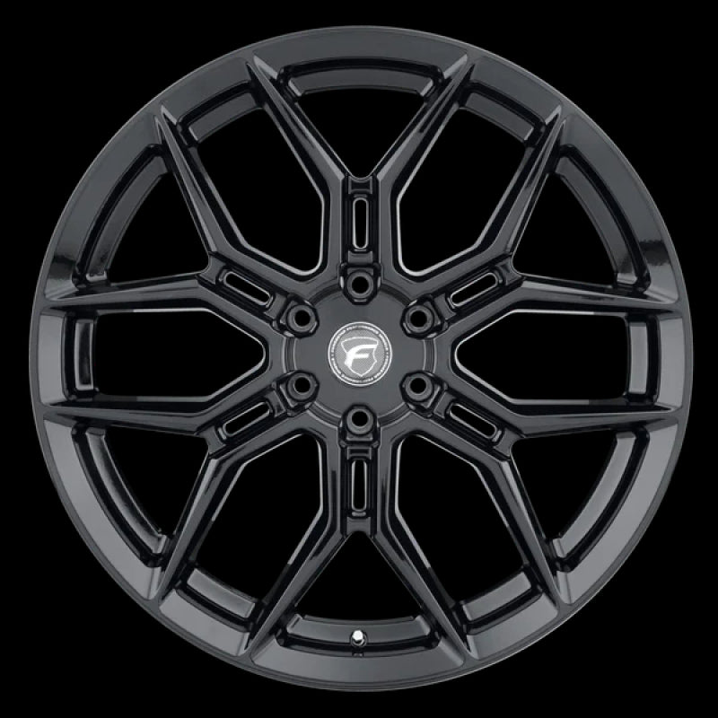 Forgestar X12 22x10 / 6x135 BP / ET30 / 6.68in BS Gloss Black Wheel