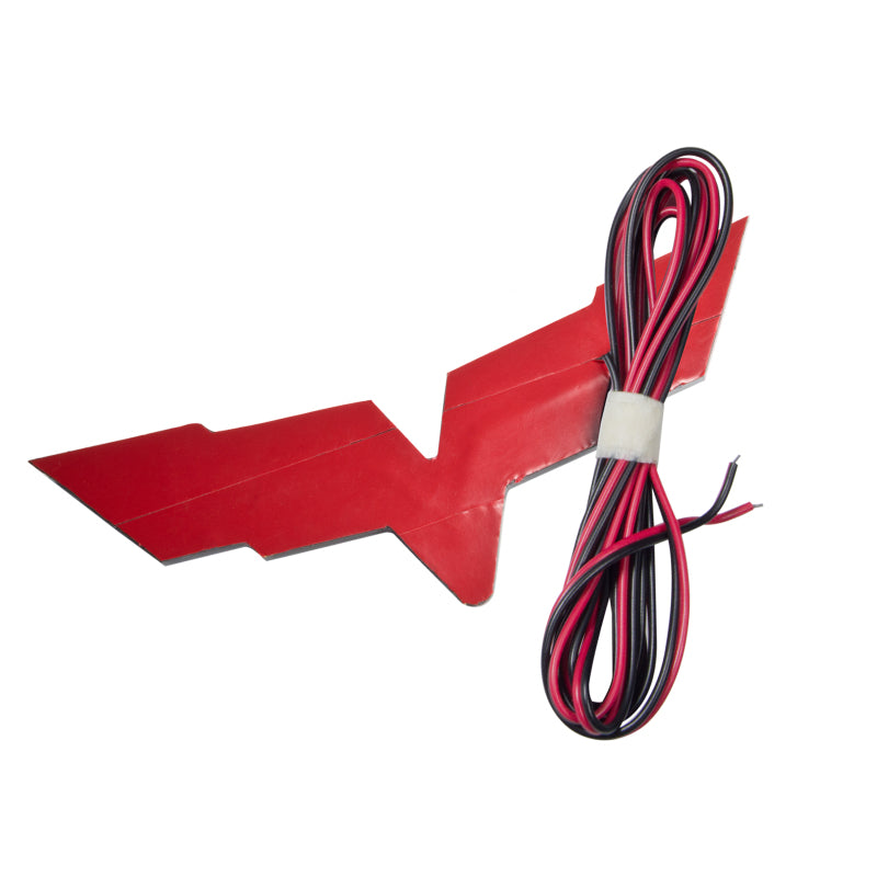 Oracle Chevrolet Corvette C6 Illuminated Emblem - Red